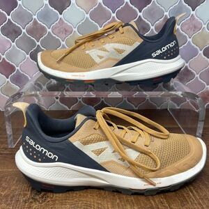 Salomon OUTpulse Trail Running‎ Hiking Shoes Camel Gray Women's 6.5